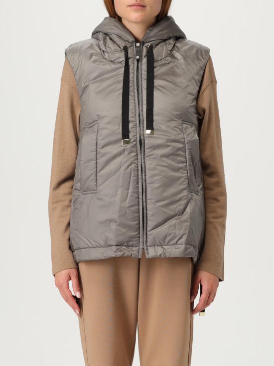 25FW 막스마라 더 큐브 GREENGO 그린고 후디드 패딩  2529296024600 024 Charcoal