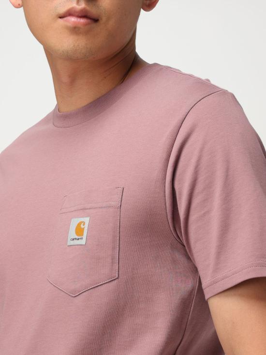 25FW 칼하트 WIP 반팔 티셔츠 I030434 NULL Brick Red - CARHARTT WIP