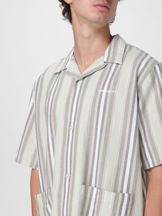 25FW 칼하트 WIP 반팔 셔츠 I035154 3G7XX Green - CARHARTT WIP