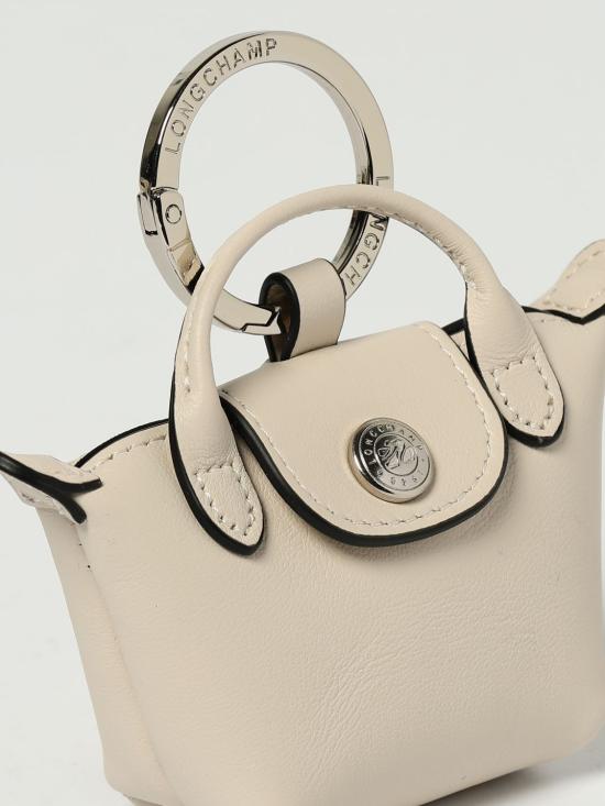 25FW 롱샴 키링 36078 987 555 Ivory - LONGCHAMP