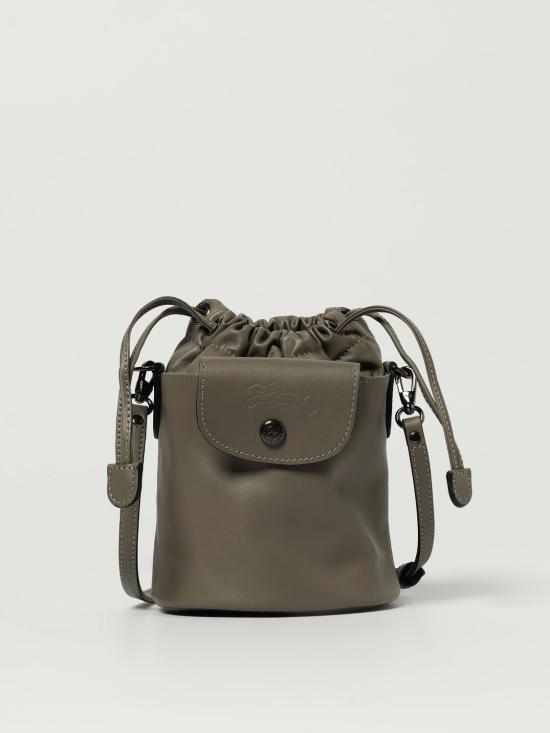 26FW 롱샴 르 플리아쥬 엑스트라 XS 버킷백 10317 987 P55 Dove Grey