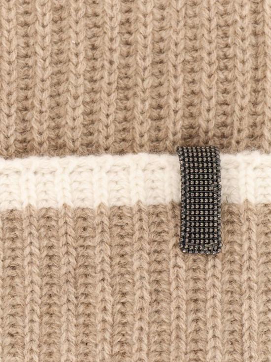 25FW 브루넬로 쿠치넬리 비니 M12504979 CC397 Brown - BRUNELLO CUCINELLI