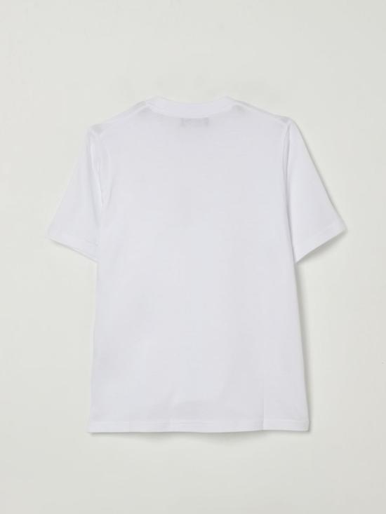 25FW [키즈] 디스퀘어드2 티셔츠 DQ2823D004G DQ100 White - DSQUARED2