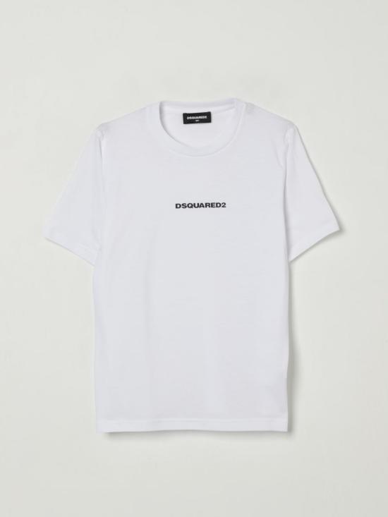 25FW [키즈] 디스퀘어드2 티셔츠 DQ2823D004G DQ100 White