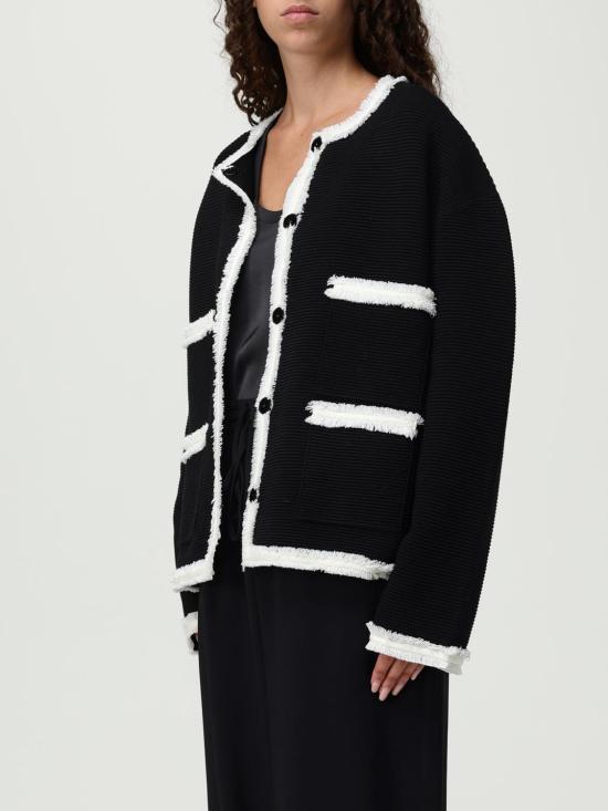 25FW 엠포리오 아르마니 자켓 EW001215AF18159 MC006 Black - EMPORIO ARMANI