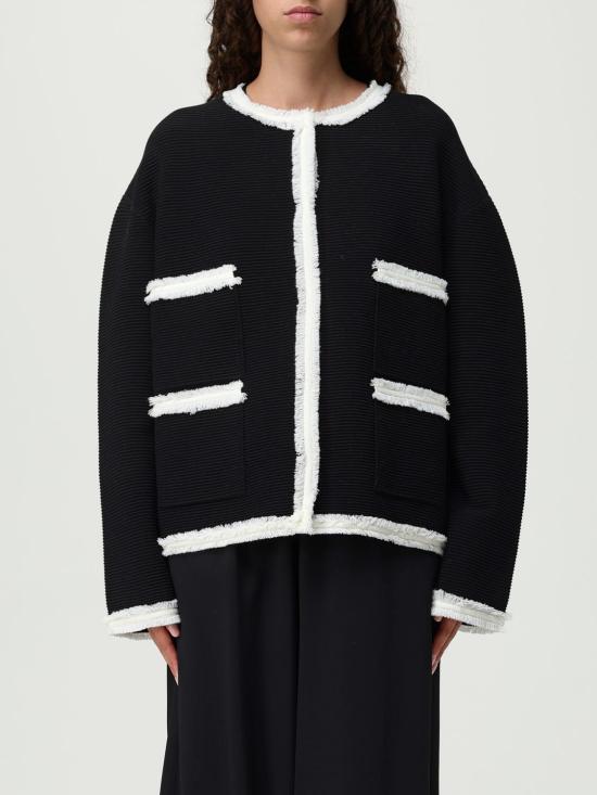 25FW 엠포리오 아르마니 자켓 EW001215AF18159 MC006 Black