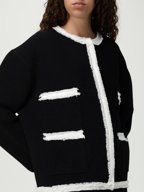 25FW 엠포리오 아르마니 자켓 EW001215AF18159 MC006 Black - EMPORIO ARMANI