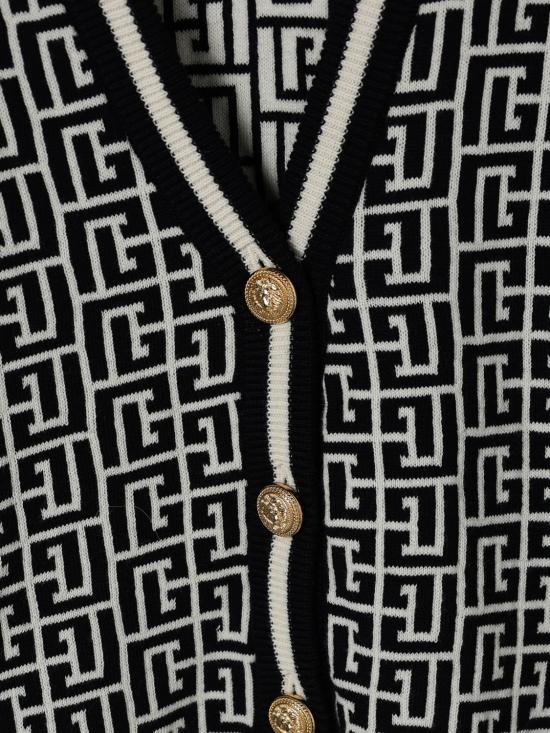 25FW [키즈] 발망 풀오버 BX9P10Z2312 104NE Ivory - BALMAIN