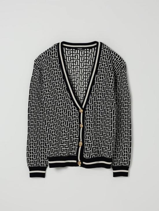 25FW [키즈] 발망 풀오버 BX9P10Z2312 104NE Ivory