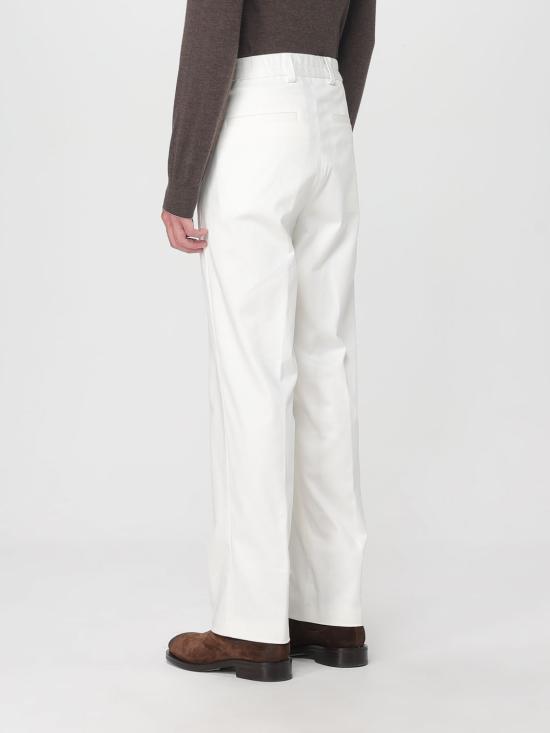 25FW 보스 스트레이트 팬츠 50549203 100 White - BOSS