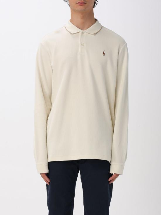25FW 폴로 랄프로렌 폴로 티셔츠 710970681 001 Beige