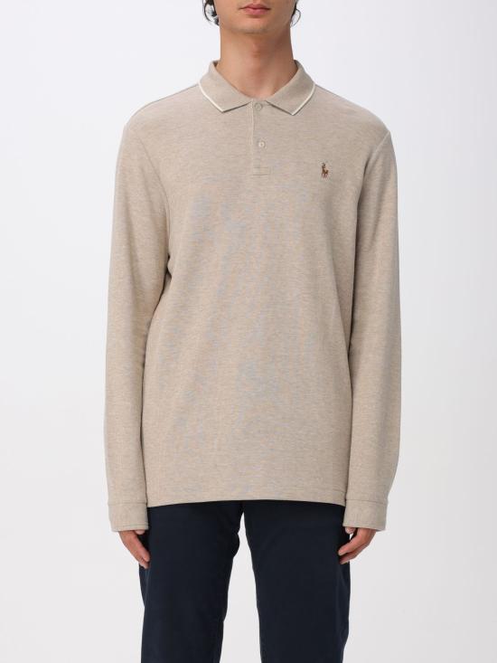 25FW 폴로 랄프로렌 폴로 티셔츠 710970681 002 Beige