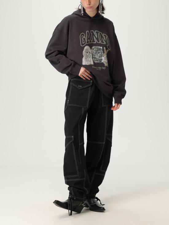 25FW 가니 스웨터 T4270 252 Grey - GANNI