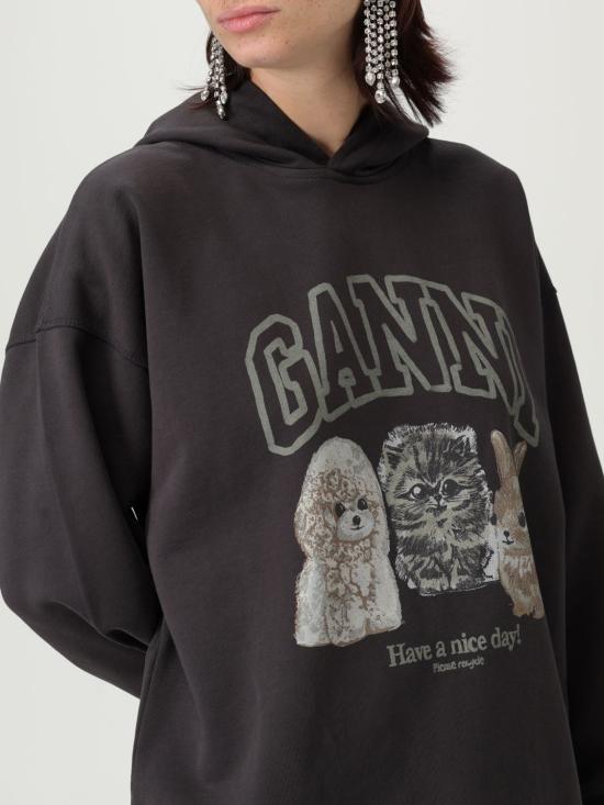 25FW 가니 스웨터 T4270 252 Grey - GANNI