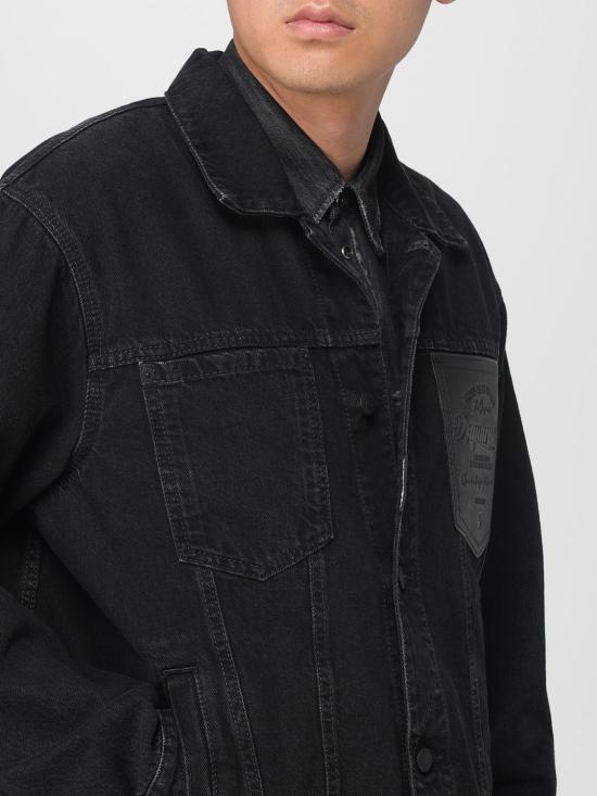 25FW 디스퀘어드2 데님 자켓 S74AM1604D30015 900 Black - DSQUARED2