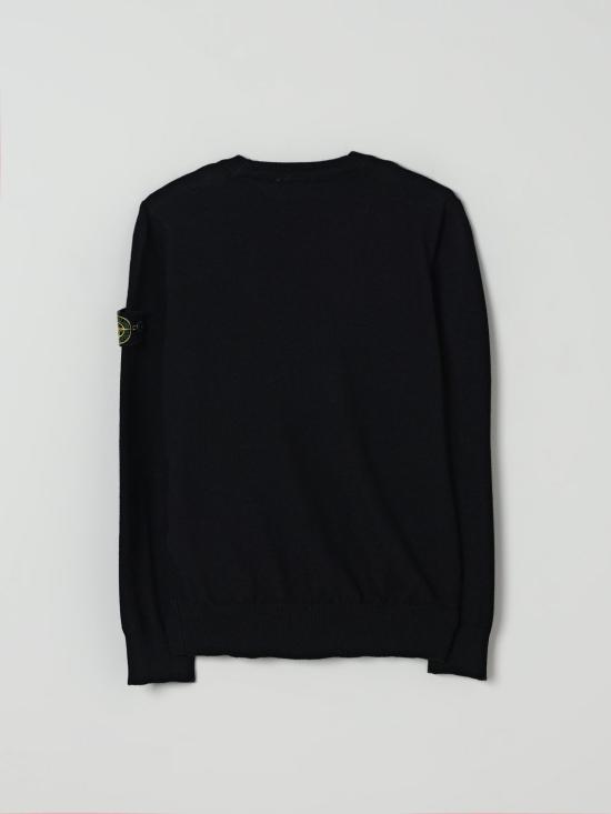 25FW [키즈] 스톤 아일랜드 풀오버 5100009S0C04 V0029 Black - STONE ISLAND