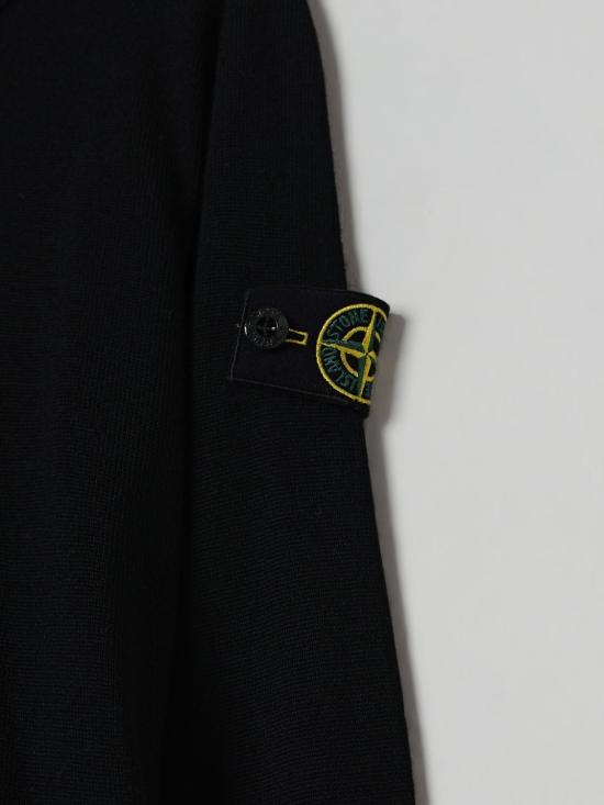 25FW [키즈] 스톤 아일랜드 풀오버 5100009S0C04 V0029 Black - STONE ISLAND