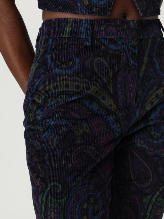 25FW 에트로 플레어 팬츠 WREA003399SAEE3 X0887 Blue - ETRO