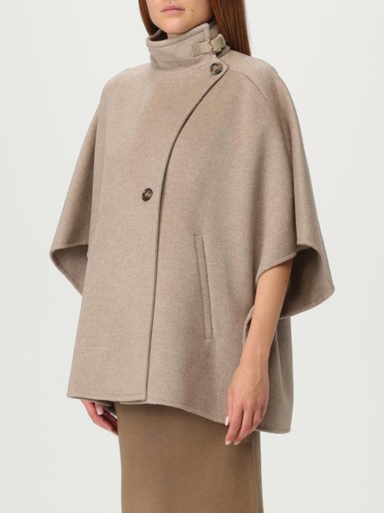 25FW 막스마라 데릭 캐시미어 케이프  2524736151600 001 Beige - MAX MARA