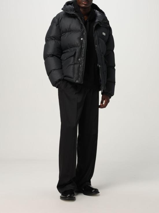 25FW 돌체앤가바나 후드 티셔츠 G9ZU0TG7F2G N0000 Black - DOLCE & GABBANA