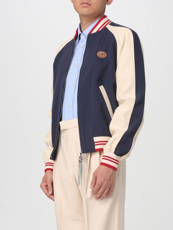 25FW 발렌티노 가라바니 봄버 자켓 7V3CIP63AWS DYB Blue - VALENTINO GARAVANI