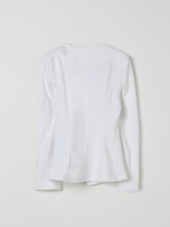 25FW [키즈] 발망 캐주얼 자켓 BX2B64J0371 100 White - BALMAIN