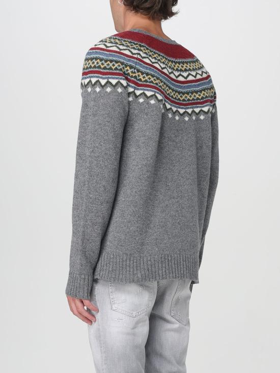 25FW 디스퀘어드2 스웨터 S74HA1570D13156 962 Grey - DSQUARED2