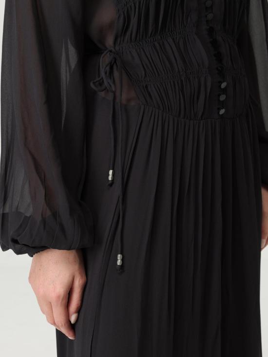 25FW 이자벨마랑에뚜왈 롱 원피스 RO0798FAC3J01E 01BK Black - ISABEL MARANT ETOILE