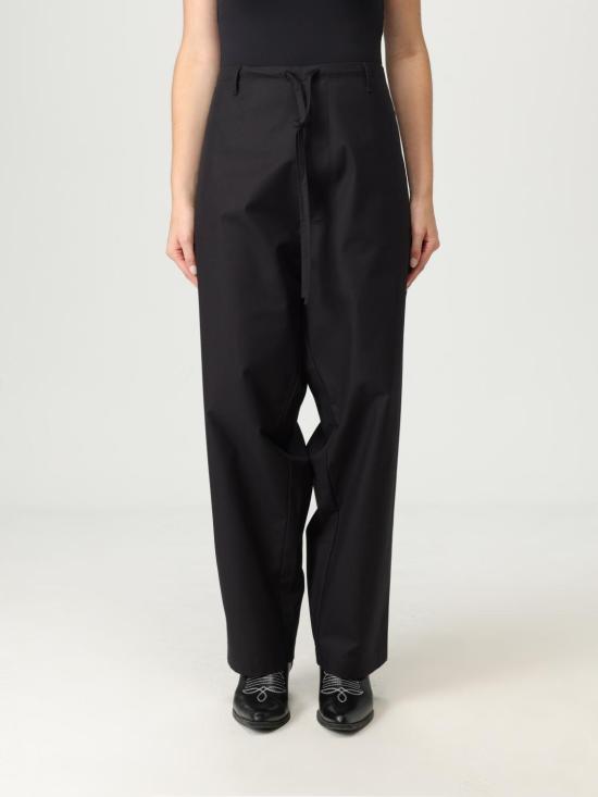 25FW 모스키노 스트레이트 팬츠 03498219 0555 Black