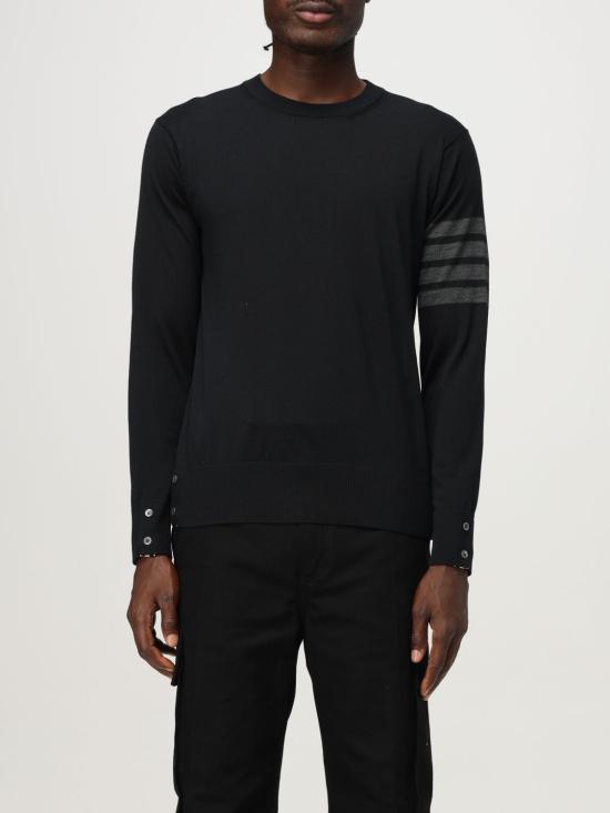 25FW 톰브라운 스웨터 MKA002B00014 001 Black