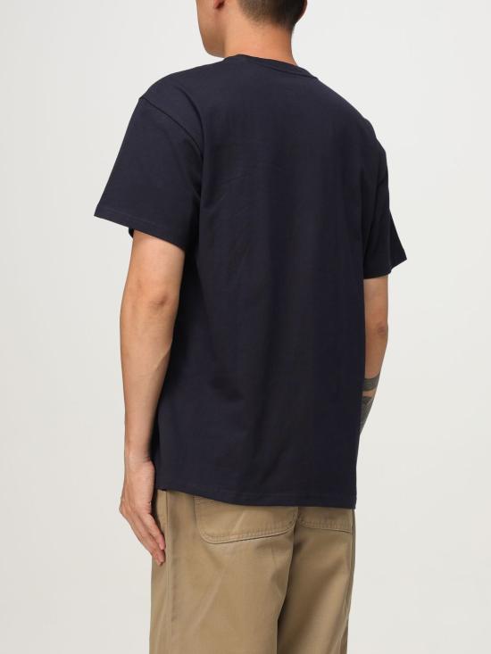 25FW 칼하트 WIP 반팔 티셔츠 I026391 00HXX Navy - CARHARTT WIP