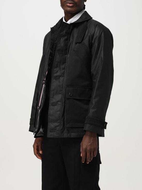 25FW 톰브라운 자켓 MOT098CF0927 001 Black - THOM BROWNE