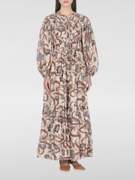 25FW 짐머만 롱 원피스 4208DSS253 BLUINDFLO Beige