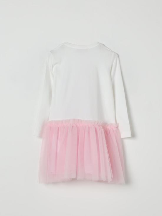 25FW [키즈] 모나리자 원피스 19F9036013 0190 Yellow Cream - MONNALISA