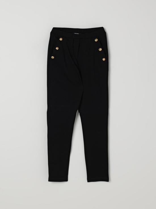 25FW [키즈] 발망 트레이닝/조거 팬츠 BX6C11J0371 930OR Black