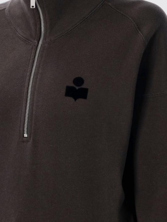 25FW 이자벨마랑에뚜왈 스웨터 SW0093FAA1M07E 02FK Black - ISABEL MARANT ETOILE