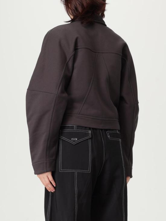 25FW 가니 자켓 T4358 252 Grey - GANNI