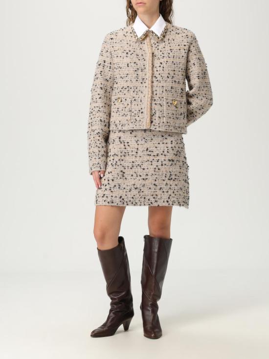 25FW 파비아나 필리피 숏 스커트 GND215F404 VR2 Beige - FABIANA FILIPPI