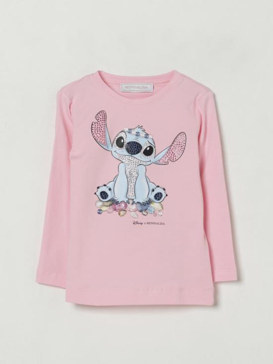 25FW [키즈] 모나리자 티셔츠 19F6106013 0090 Pink