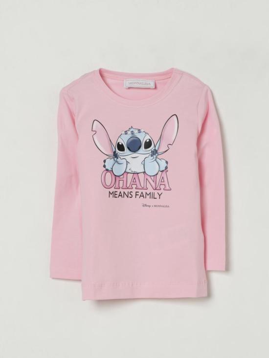 25FW [키즈] 모나리자 티셔츠 19F6186013 0090 Pink