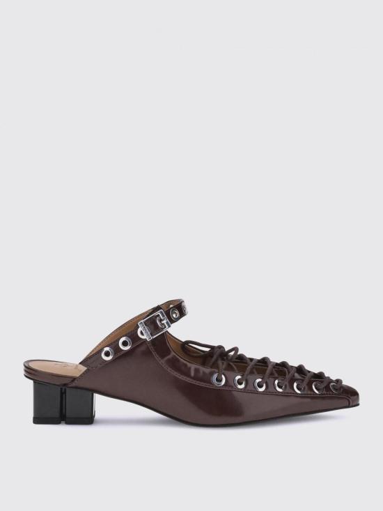 25FW 가니 뮬/슬리퍼 S3039 730 Burgundy