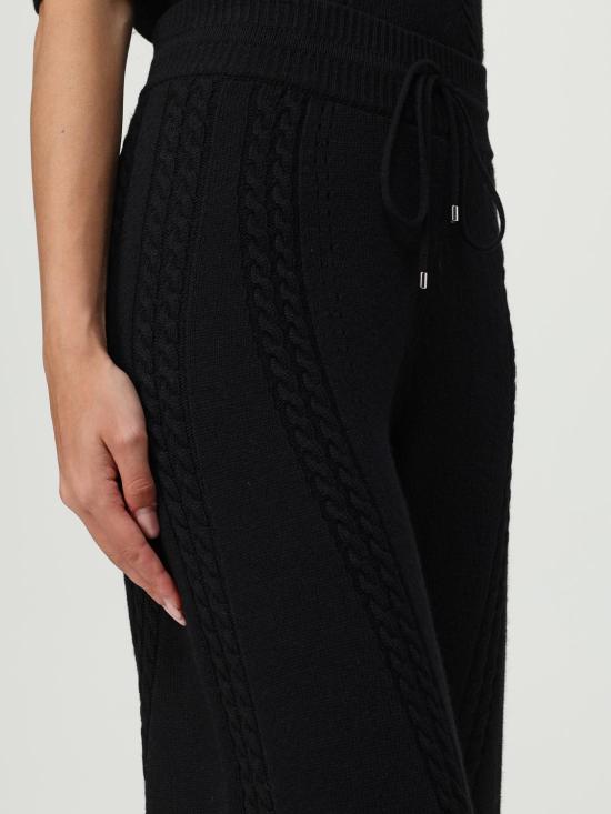 25FW 에르마노 설비노 스트레이트 팬츠 D474P501NJG 95708 Black - ERMANNO SCERVINO