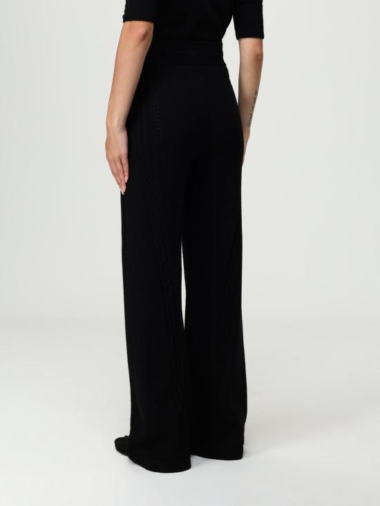 25FW 에르마노 설비노 스트레이트 팬츠 D474P501NJG 95708 Black - ERMANNO SCERVINO