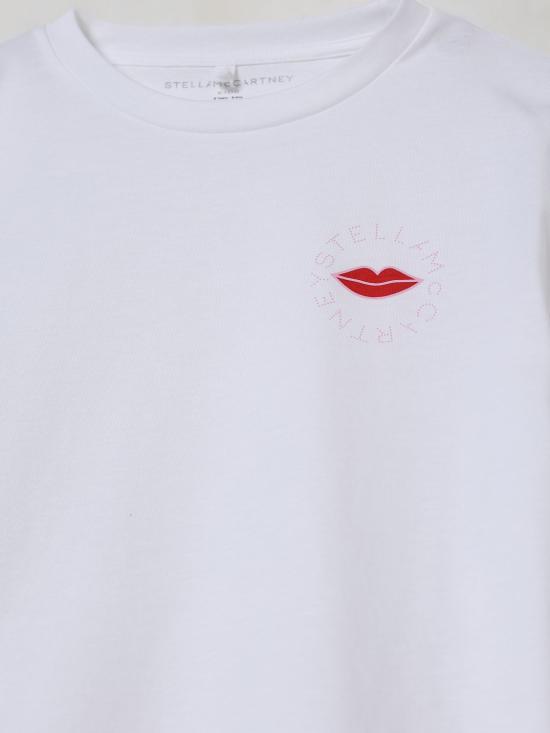 25FW [키즈] 스텔라 맥카트니 티셔츠 TX8D41Z0434 100 White - STELLA MCCARTNEY