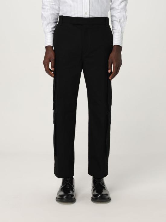 25FW 톰브라운 스트레이트 팬츠 MTU343U07738 001 Black