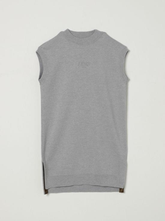 25FW [키즈] 펜디 원피스 JFG221AUKU F0WG5 Grey