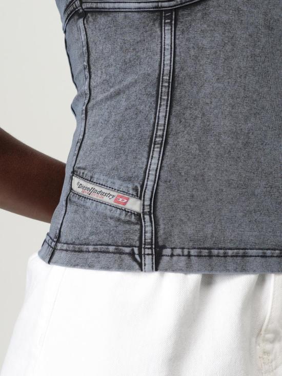 25FW 디젤 민소매 티셔츠 A183610KIBY 01A Denim - DIESEL