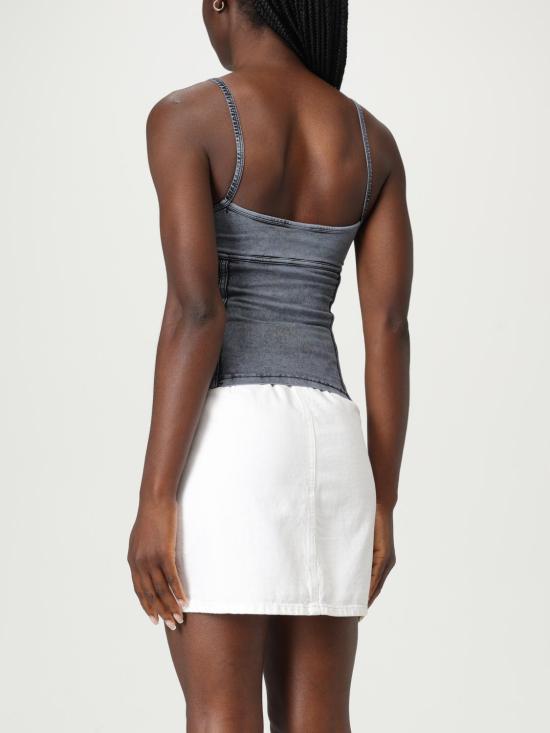 25FW 디젤 민소매 티셔츠 A183610KIBY 01A Denim - DIESEL