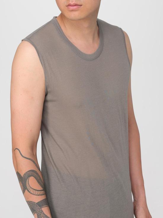 25FW 릭 오웬스 반팔 티셔츠 RU02E1151UC 34 Rust - RICK OWENS