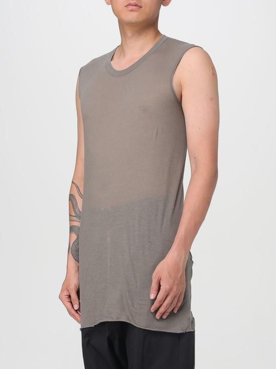 25FW 릭 오웬스 반팔 티셔츠 RU02E1151UC 34 Rust - RICK OWENS